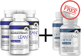 2 free razalean Detox with your purchase