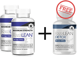 free razalean Detox with your purchase